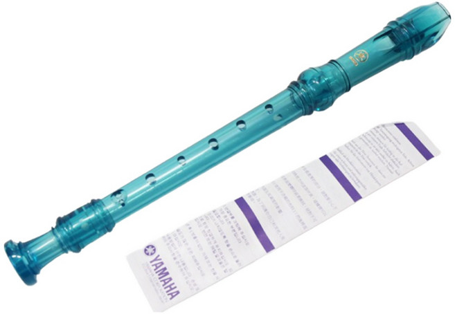 야마하 리코더 YRS-23G 저먼식 소프라노 컬러 투명 바로크식 초등학생 취미용, 바로크식 YRS-20B(블루), 1개