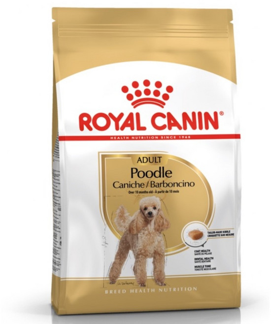 法國皇家 貴賓成犬專用飼料 量身訂製顆粒設計, 1個, 1.5KG
