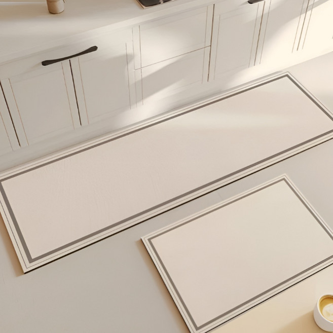 1+1 일상up 물기순삭 발매트 규조토 욕실매트 폭신폭신 세탁가능 논슬립 2개, E타입