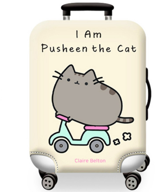 스판 캐리어커버 여행용 캐릭터 가방커버