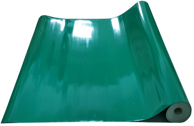 소폭장판 녹색유광 (폭120cm x 길이 5m) 녹색장판 자투리장판 선반장판 작업대장판 서랍장판 앵글장판 창고장판 컨테이너장판 보양장판 막장판 임시장판 준공용장판, 녹색유광 (폭120cm x 길이5m)