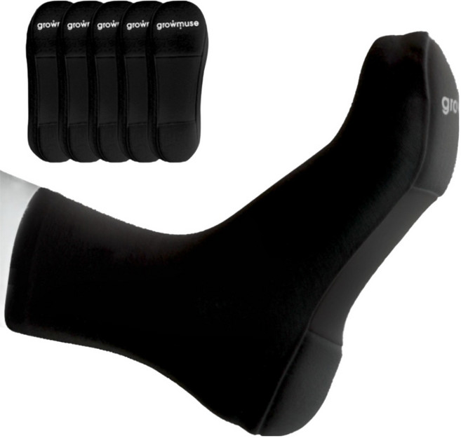 데일리 풋쿠션 삭스 족저근막염 쿠션 양말 5켤레 세트, 1세트