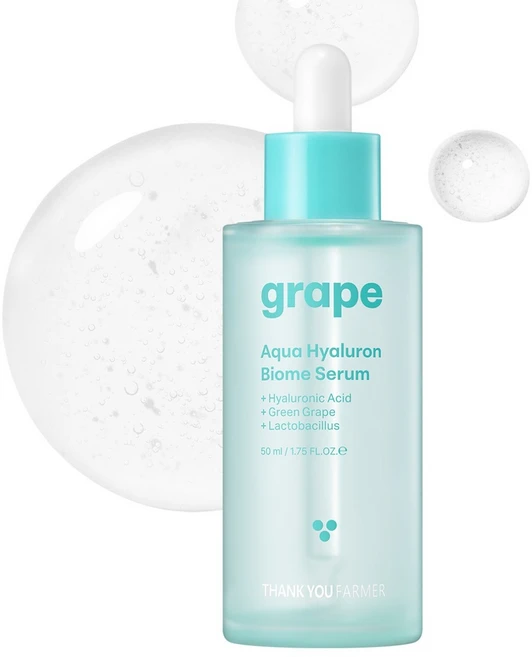 청포도 아쿠아 바이옴 세럼 50ml, 1개 - 쿠팡