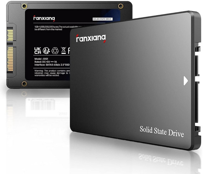 FANXIANG SSD SATA 2.5 PC 하드 드라이브용 SSD, 512GB, S101