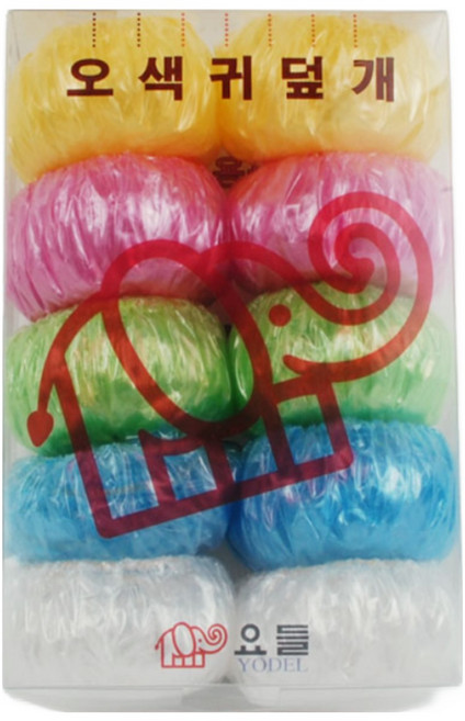 수상한 뷰티 요들 오색귀덮개 일회용귀덮개(100개), 1개