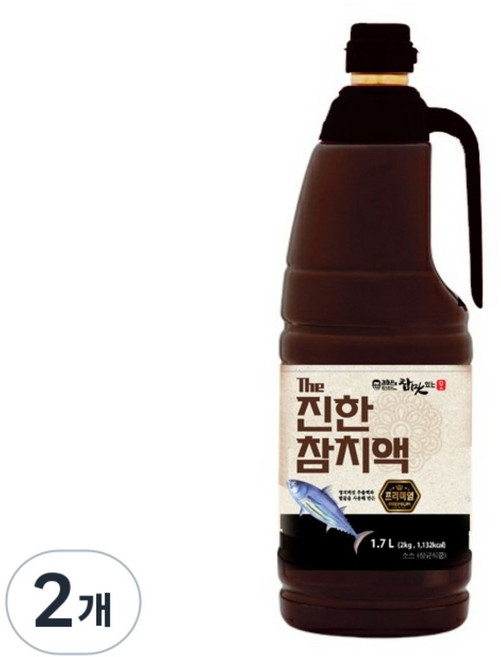 김하진의 참 맛있는 맛 The 진한 참치액, 2kg, 2개