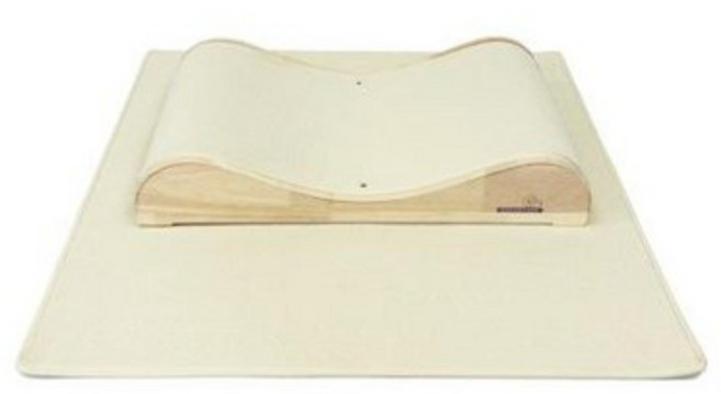 파파냥 논슬립 카펫트 쇼파형 원목 스크래처 와이드, 2개, 아이보리