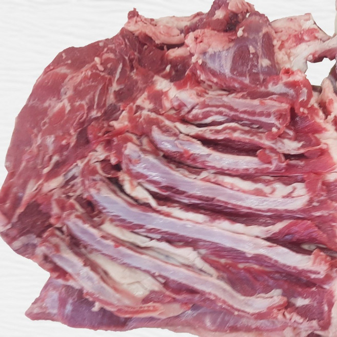 신선한 염소고기 (고기+뼈), 1개, 3kg