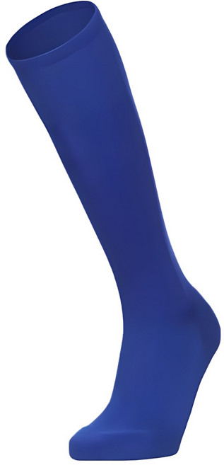 HUPA 고탄력 올고무 무봉제축구스타킹 축구양말 야구양말 펜싱양말, Blue, 1개