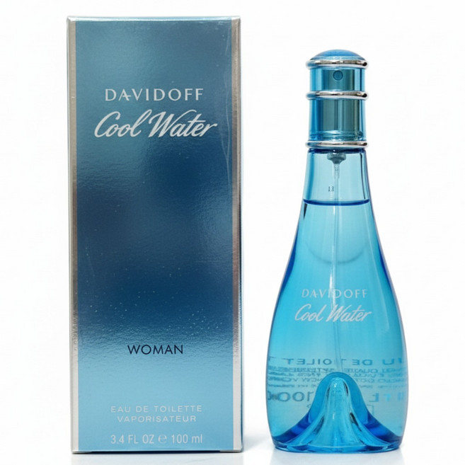 Davidoff 大衛杜夫 冷泉女性淡香水 Cool Water Woman EDT 女香, 1個, 100ml