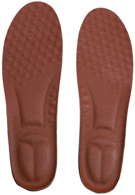 땀냄새 제거 소가죽 깔창 통풍 인솔 기능성 남자 충격완화 구두 아치 발보호, 1세트