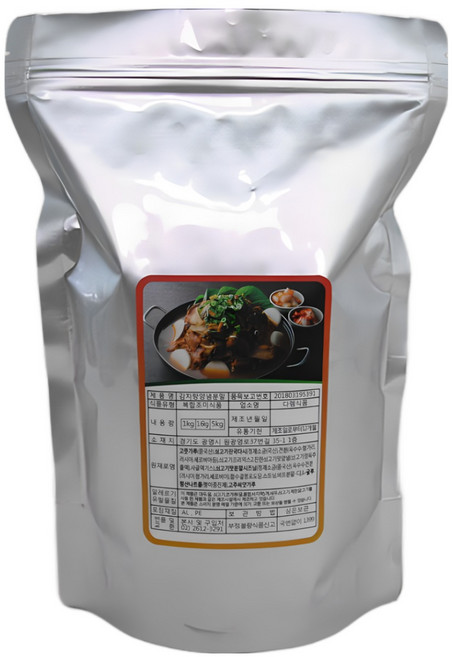 다렘감자탕양념분말 1kg, 1개