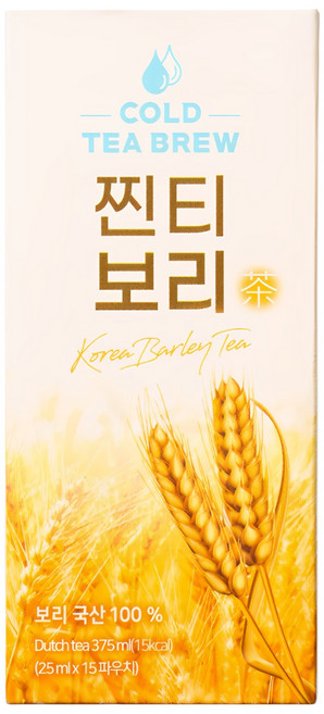 아기 보리차 3초 완성 액상 보리차 찐티 보리, 1세트, 25ml