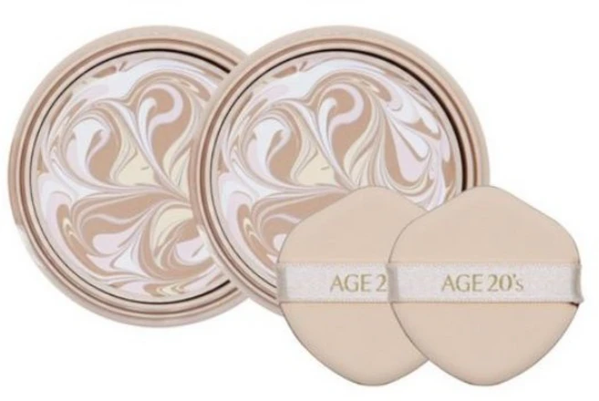 에이지투에니스 시그니처 에센스 커버 팩트 인텐스 커버 리필 14g 2개, 13호, 1개 - 쿠팡