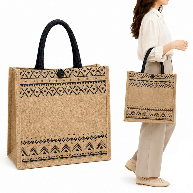 제고비 감성 패턴 데일리 토트백 2종