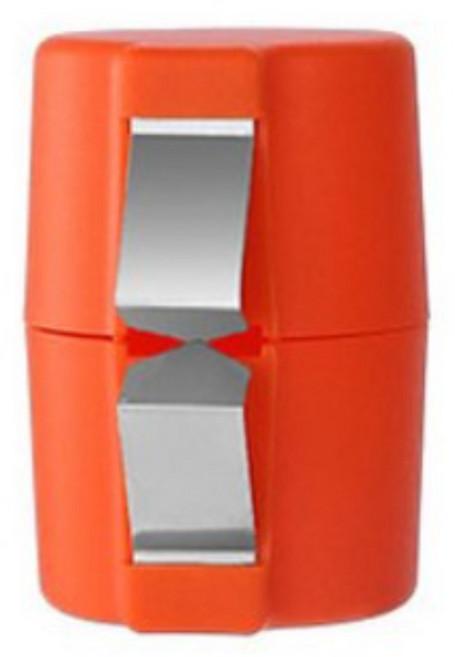 삶은계란 껍질까기 주부필수품 에그토퍼, 1개, 오렌지