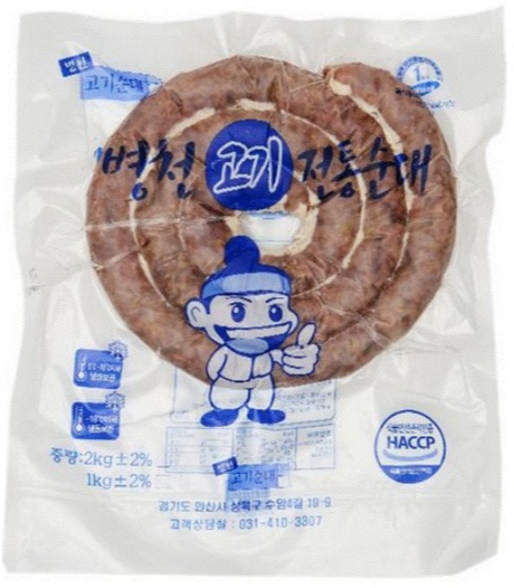 병천전통 고기순대, 1개, 2kg