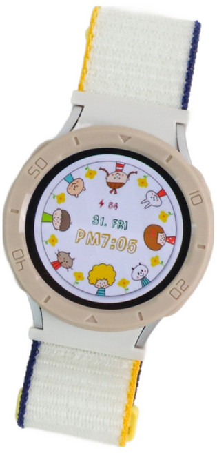GW_C_N, 갤럭시워치 6 클래식 43mm, 아이보리, 1개