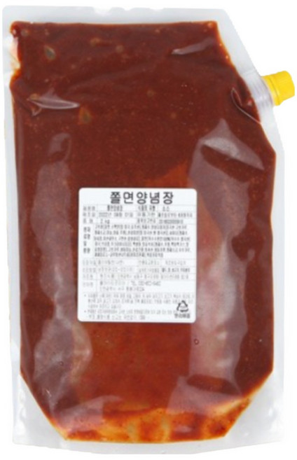 새콤달콤 맛있는 쫄면장 2kg 올마이티코리아, 1개