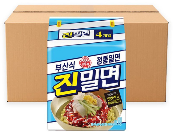 오뚜기 진밀면 135g, 32개