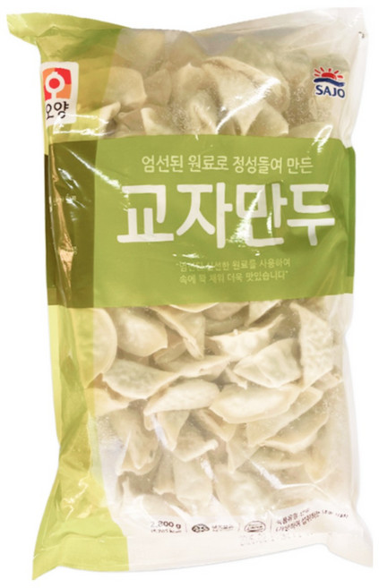 사조 사조오양 교자만두, 2.8kg, 2개