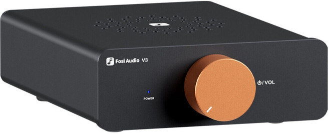 포시오디오 미니 하이파이 오디오 앰프, V3, 전원어댑터 포함