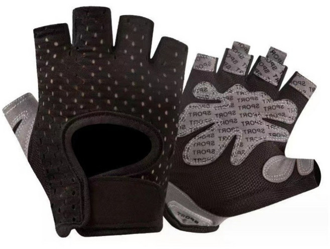 체리스팟 헬스 장갑 좌우 한쌍 스포츠 장갑 운동 낚시 골프 핑거 글러브, 1쌍