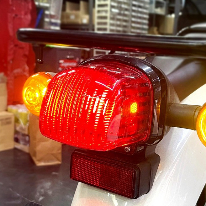 MOXI 혼다 슈퍼커브110 2014년-2026년 깜박이 브레이크 LED전구 세트 SPL1, 1세트, 21년식~ 이후 보급형