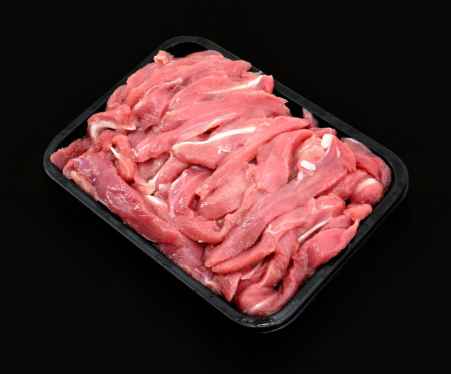 오리 안심 슬라이스 생오리 반려견 수제 간식, 1kg, 냉장, 2개