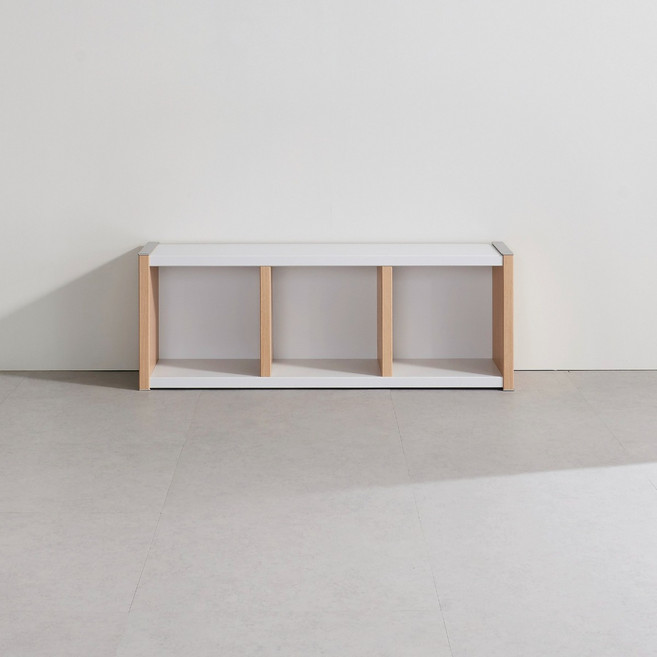 라센 1단 1200책장, 메이플화이트