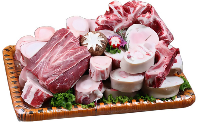 1+등급 암소한우 보신세트 사골2.5kg 이상(잡뼈추가)+사태500g, 1세트, 사골 2.5kg 1+등급 한우사태500g