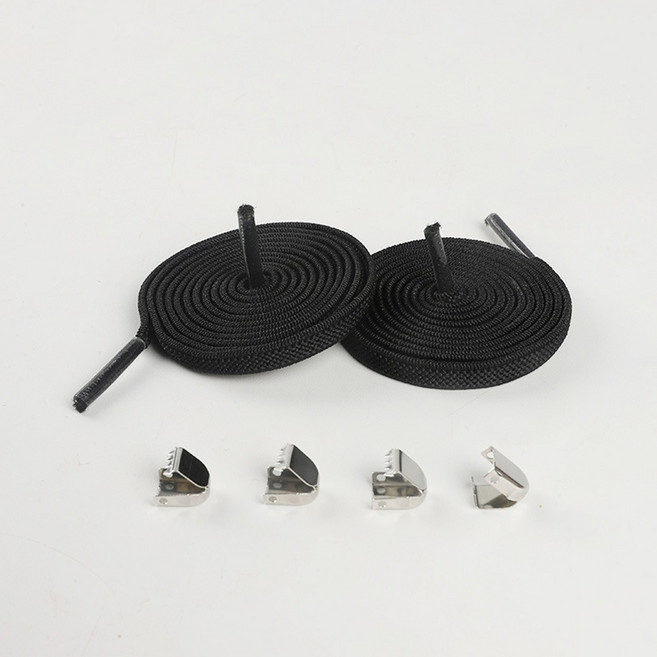 브로키 신발끈 클립 매듭없는 고무줄 운동화끈