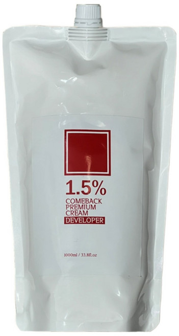 두리 옥시던트 산화제 1.5% 1000ml 극손상모용, 1개, 1L