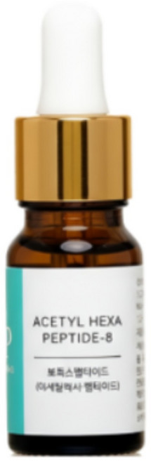 랑팡 아세틸헥사 펩타이드 8 원액 100% 바르는 톡스 주름 탄력 케어 앰플 botox, 30ml, 3개
