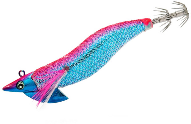 2025 후지토 팁런에기 팁런왕 후지토팁런에기 무늬오징어 팁런에기 보트에깅 선상 루어 무늬오징어에기, 05블루+퍼플, 1개, 25g