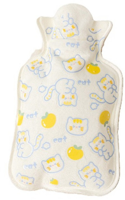 냉온 주머니 찜질팩 찜질주머니 사계절 미니 보온보냉 실리콘 커버 보온주머니, 1개, 고양이