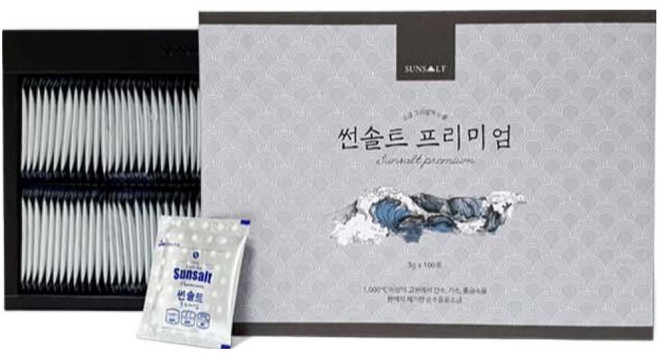 썬솔트 프리미엄 용융소금 100포, 1박스, 300g