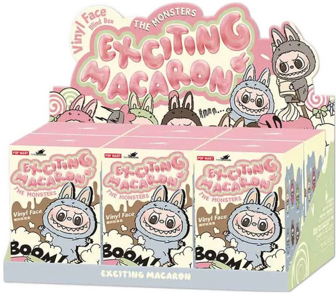캔디스토어 POPMART LABUBU 라부부 마카롱 블라인드박스 팝마트 인형 키링 트렌드 굿즈 1탄