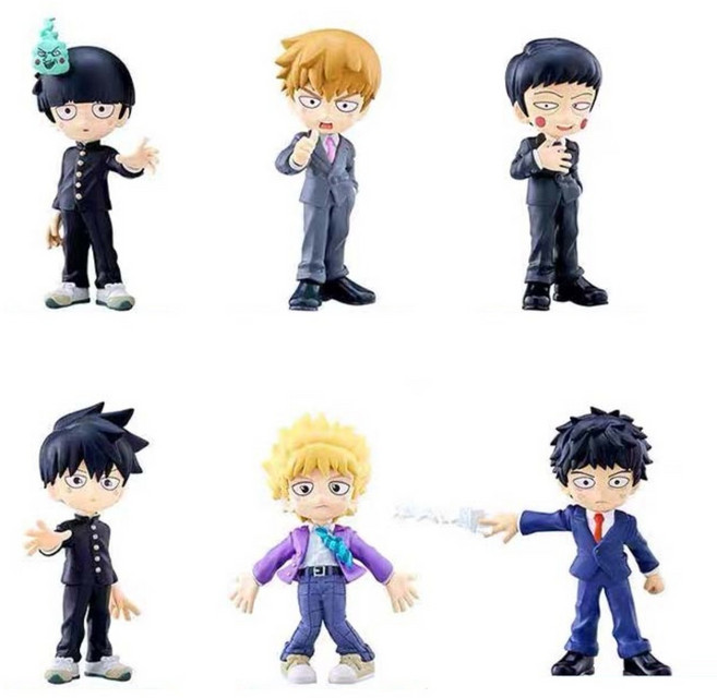 블루아카이브 피규어 애니 Blue Archive 부시로드 팔버스 시리즈 모브 사이코 100 3 블라인드 박스 -, [01] 모브 사이코 100 피규어 (랜덤으로 선택됨)