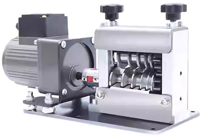 로로와형제들 전선 탈피기 와이어 스트리퍼 폐전선 피복기 까는기계 피복 제거기 피박기, 1개