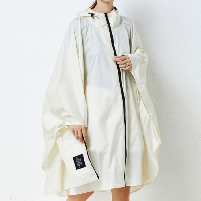 히트그램 판초 우의 레인코트 우비 비옷