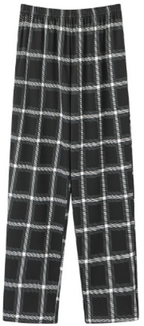 바이로이 남성 봄 여름 가을 빅사이즈 면 스판 잠옷 바지