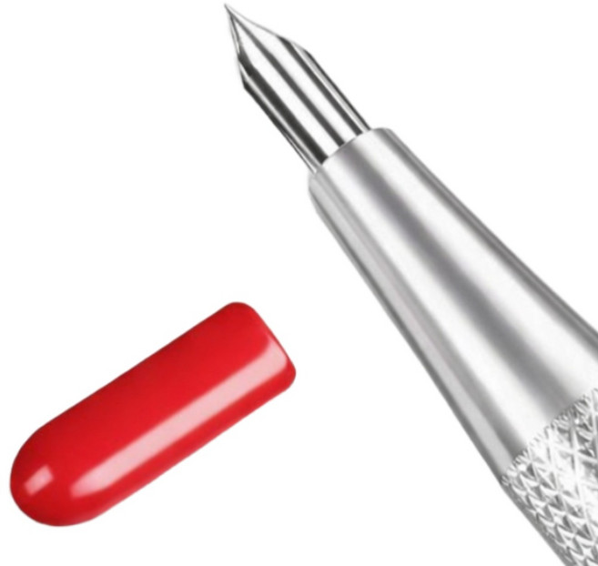 다이아몬드 펜촉 타일 스크라이버 타일유리 절단 마킹펜 텅스텐 타일컷팅펜, 4개