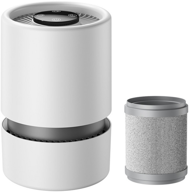 [최신형]Luminex 공기청정기 저소음 헤파필터 음이온 공기청정기 거실 사무실 냄새제거, EJ-JHQ101