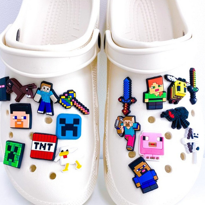 기사 캐릭터 신발 슬리퍼 파츠