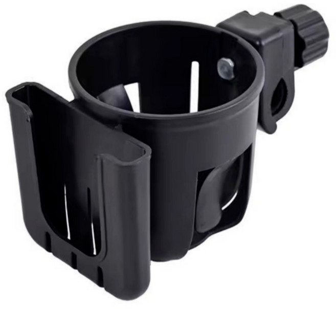 생활의정석 자전거 핸들 휴대폰 컵 홀더, 블랙