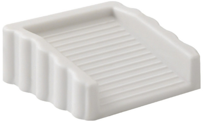 지니밸리 문닫힘 방지 도어 스토퍼 3개입, 흰색