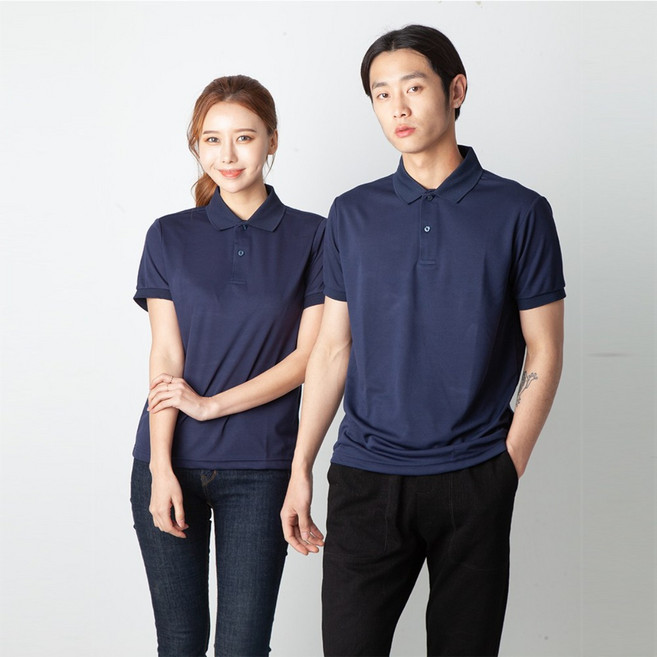 기능성 쿨론 PK 카라 반팔 쿨 티셔츠