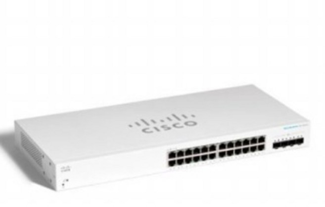 시스코 CBS220-24T-4G-EU 기가비트24포트 4SFP광포트 스위치허브, 1개