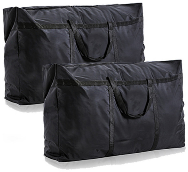윤별 특대형 여행 이사가방, 블랙, 2개